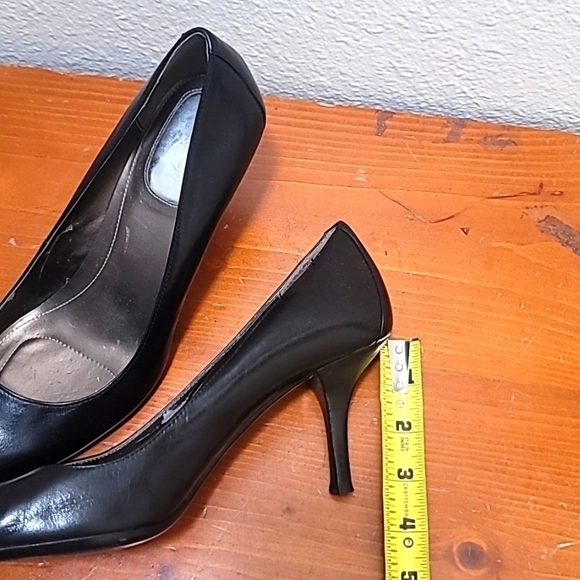 CALVIN KLEIN BLACK DOLLY WOMEN'S KIDSKIN HEEL SHOES SIZE 9 - Picture 13 of 13